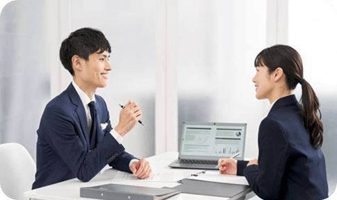 面接・簡単な説明